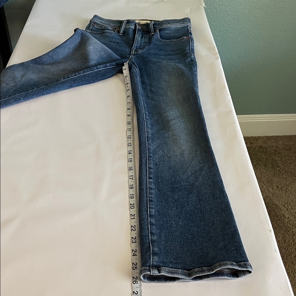 Madewell Cali Demi Boot Mid Rise Size 24 - Picture 7 of 16